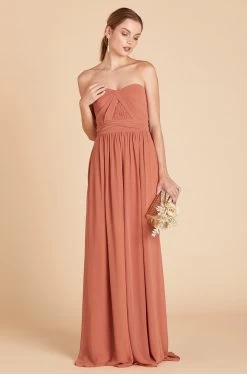 Grace Convertible Dress - Terracotta -Elegant Moments Shop 1e892a4eaccd0d22b8788d97100c9e48