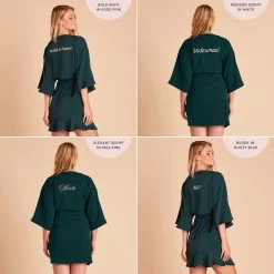 Karen Robe - Emerald -Elegant Moments Shop 2048x2048 PDP personalized Kenny Karen Robe Solid Emerald 01 cf0fdc29 90e7 48fc 9284 9eee82a3ea85