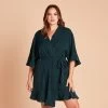 Kenny Ruffle Robe - Emerald -Elegant Moments Shop 20ca387a5131c0aa2c2489b362078685