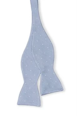 Daniel Bow Tie - Dusty Blue Dot -Elegant Moments Shop 22843542922a61fd50932a1208f6348e