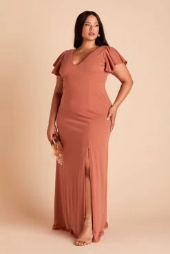 Hannah Crepe Dress - Terracotta -Elegant Moments Shop 39800b201e8601c66420a89941ac8ed2 1d626c3a ac6f 465e acb7 cc834a307423