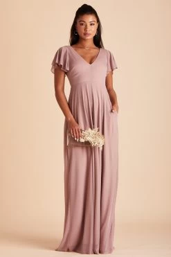 Hannah Dress - Mauve -Elegant Moments Shop 642428158d1985ae543d3ceac3ae9782