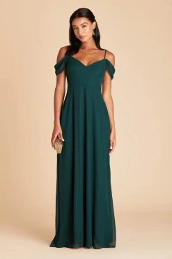Devin Convertible Dress - Emerald -Elegant Moments Shop 75df3d9bc39f917ca347c10cc19504b2
