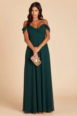 Spence Convertible Dress - Emerald -Elegant Moments Shop 81e59222a8f3d4bdb07c5be1bb644252