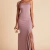 Benny Crepe Dress - Dark Mauve -Elegant Moments Shop 85160fa6b2a0be62802d79ff81d06929