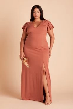 Hannah Crepe Dress - Terracotta -Elegant Moments Shop 962a824a185ca717b1951d7db6a63fc5 441d4c48 8094 4e94 a249 9a70d9a7050b
