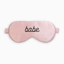 Silk Babe Sleep Mask - Pink
