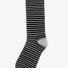 Striped Groomsmen Socks By No Cold Feet - Black -Elegant Moments Shop BIRDY GREY NO COLD FEET SOCKS BLACK WHITE GREY STRIPED 01