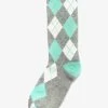 Argyle Groomsmen Socks By No Cold Feet - Mint 1 Argyle Groomsmen Socks By No Cold Feet - Mint -Elegant Moments Shop BIRDY GREY NO COLD FEET SOCKS MINT GREY ARGYLE 01