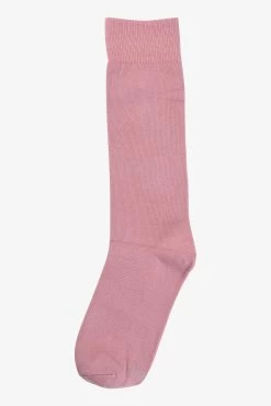 Solid Groomsmen Socks By No Cold Feet - Pink