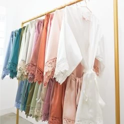 Claudine Lace Robe - White -Elegant Moments Shop BIRDYGREY SILKROBES1073.CROPPED.RT 483b9be4 bf8e 4727 8bb0 3a168cb8aba2