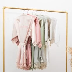 Claudine Lace Robe - Dusty Rose -Elegant Moments Shop BIRDYGREY SILKROBES1207.CROPPED.RT f66363b8 0edb 42a0 b34d 252655e50e55