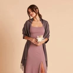 Shawl With Fringe - Dark Grey -Elegant Moments Shop BIRDY GREY CASHMERE SHAWL DARK GRAY 01 2048x2048 3563c9c5 af43 4ab5 8d03 26ad0f380021