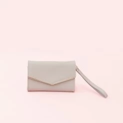 Envelope Clutch - Grey
