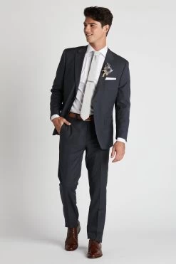 Simon Necktie - Dove Gray -Elegant Moments Shop BIRDY GREY GROOMSMAN DOVE GRAY SIMON NECKTIE 02