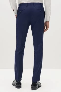 Brilliant Blue Suit Pants By SuitShop -Elegant Moments Shop BIRDY GREY GROOMSMEN SUIT BRILLIANT BLUE 05