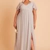 Hannah Empire Dress - Dove Gray 1 Hannah Empire Dress - Dove Gray -Elegant Moments Shop BIRDY GREY HANNAH MATERNITY PLUS SIZE BRIDESMAID DRESS DOVE GRAY 02 6c06b3c0 0030 480c 963d b5ebf086e830