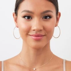 Large Lansing Pave Hoops - Silver -Elegant Moments Shop BIRDY GREY LANSING P HOOPS SILVER CROPPED RT 02