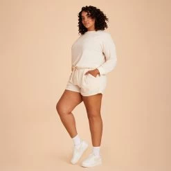 Crew Neck Sweatshirt - Vanilla Cream -Elegant Moments Shop BIRDY GREY LOUNGEWEAR PLUS SIZE CREWNECK VANILLA CREAM 01 659fc360 2f39 4e95 9206 da8befde3401