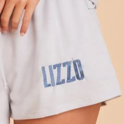 Sweat Shorts - Dusty Blue -Elegant Moments Shop BIRDY GREY LOUNGEWEAR SWEAT SHORTS DUSTY BLUE 07