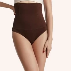 Thong Shapewear - Mocha -Elegant Moments Shop BIRDY GREY THONG SHAPEWEAR MOCHA 01
