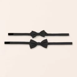 Harry Bow Tie - Black 8 Harry Bow Tie - Black -Elegant Moments Shop Black harry bow tie 01