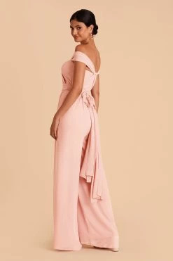 Gigi Convertible Jumpsuit - Blush Pink -Elegant Moments Shop blush pink gigi convertible bridesmaid jumpsuit 04 2ce40d40 5ee2 46ed a85f 17c76523389e