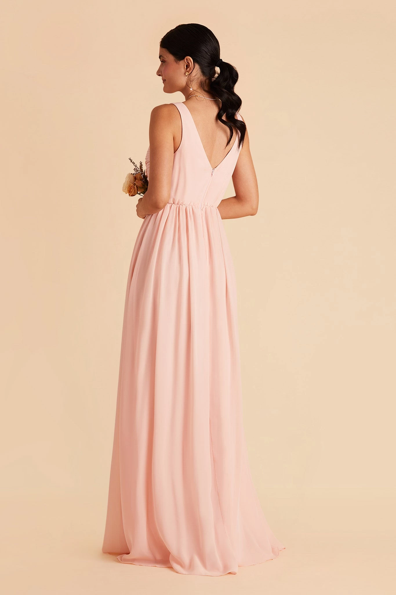 Laurie Empire Dress - Blush Pink 8 Laurie Empire Dress - Blush Pink - Image 6