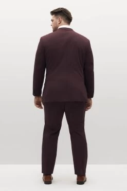 Burgundy Groomsman Suit By SuitShop -Elegant Moments Shop burgundy suitshop groomsmen suit 05