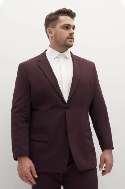 Burgundy Groomsman Suit By SuitShop -Elegant Moments Shop burgundy suitshop groomsmen suit jacket 04