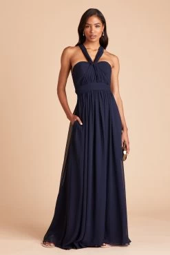 Grace Convertible Dress - Navy