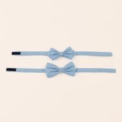 Harry Bow Tie - Dusty Blue -Elegant Moments Shop dusty blue harry bow tie 01