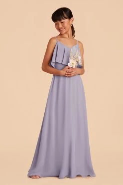 Janie Convertible Junior Dress - Dusty Lilac