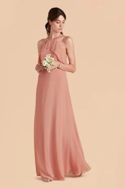 Jules Dress - Dusty Rose -Elegant Moments Shop dusty rose jules convertible bridesmaid dress 04