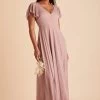 Hannah Dress - Mauve