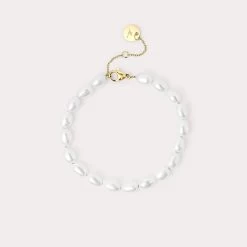 Crystal Pearl Bracelet