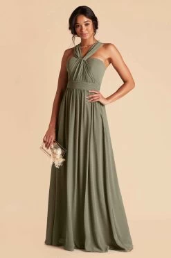 Grace Convertible Dress - Moss Green