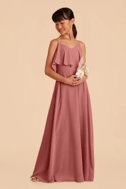 Janie Convertible Junior Dress - Mulberry