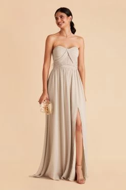 Grace Convertible Dress - Neutral Champagne