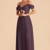 Devin Convertible Dress - Plum -Elegant Moments Shop plum devin convertible bridesmaid dress 02 f02cb8ab b86a 4165 a350 809210400d00