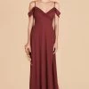 Spence Convertible Dress - Rosewood -Elegant Moments Shop rosewood spence convertible slit bridesmaid dress 04 68ddb6d5 6bf4 4f5f 8b83 7c207a847317