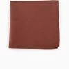 Didi Pocket Square - Rust -Elegant Moments Shop rust didi pocket square groomsmen accessories 01