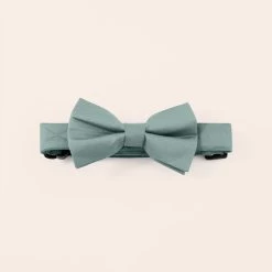 Sadie Dog Bow Tie Collar - Sea Glass