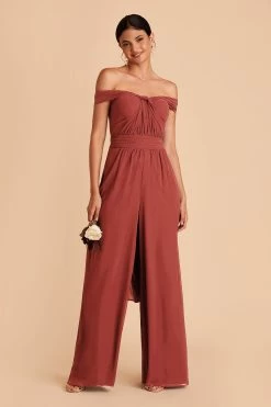 Gigi Convertible Jumpsuit - Spice