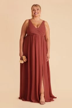 Laurie Empire Dress - Spice 13 Laurie Empire Dress - Spice -Elegant Moments Shop spice laurie slit plus size bridesmaid dress 01 23921fba 1257 4489 bfac 4aced4e42415
