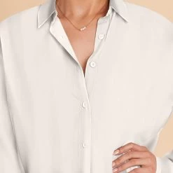 Eddie Sleepshirt - White -Elegant Moments Shop white eddie sleepshirt bridesmaid pajama 02 7030d7b3 83c1 4a3c 9aea e280855a70ff TMS LIVE PREVIEW